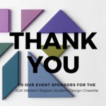 Western Region Student Design Charette - Thank You Sponsors Western Region Student Design Charette - Thank You Sponsors